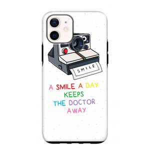 CaseCompany Smile: iPhone 12 mini Tough Case