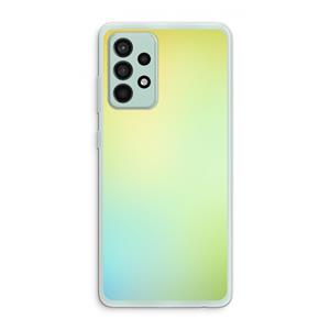 CaseCompany Minty mist pastel: Samsung Galaxy A52s 5G Transparant Hoesje