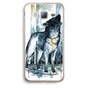 CaseCompany Bleeding Soul: Samsung Galaxy J3 (2016) Transparant Hoesje