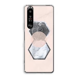 CaseCompany Creatieve toets: Sony Xperia 1 III Transparant Hoesje