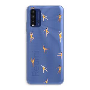 CaseCompany Dans #2: Xiaomi Redmi 9T Transparant Hoesje