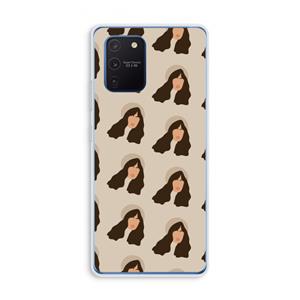 CaseCompany Bonjour mon amour: Samsung Galaxy Note 10 Lite Transparant Hoesje