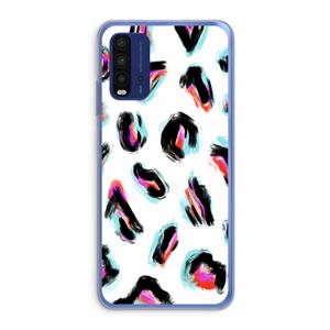 CaseCompany Cheetah color: Xiaomi Redmi 9T Transparant Hoesje