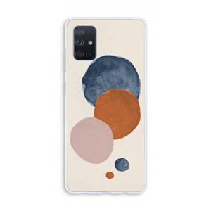 CaseCompany Geo #4: Galaxy A71 Transparant Hoesje