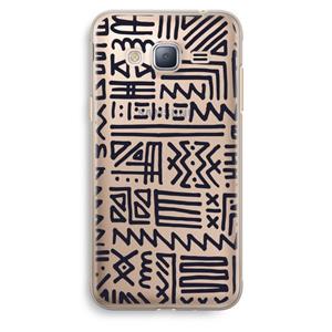 CaseCompany Marrakech print: Samsung Galaxy J3 (2016) Transparant Hoesje