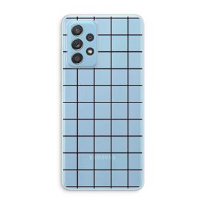 CaseCompany Rooster: Samsung Galaxy A73 Transparant Hoesje