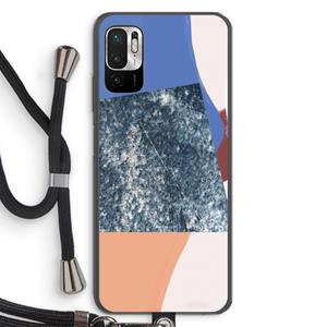 CaseCompany Billy: Xiaomi Redmi Note 10 5G Transparant Hoesje met koord