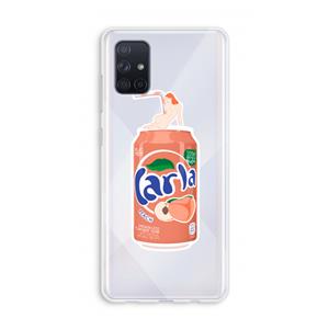 CaseCompany S(peach)less: Galaxy A71 Transparant Hoesje