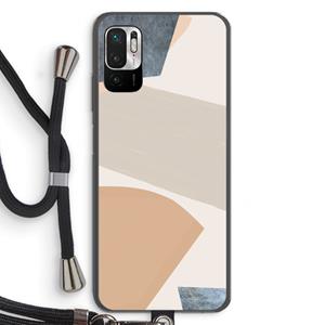 CaseCompany Formo: Xiaomi Redmi Note 10 5G Transparant Hoesje met koord