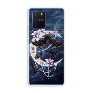 CaseCompany Vleermuizen Maan: Samsung Galaxy Note 10 Lite Transparant Hoesje