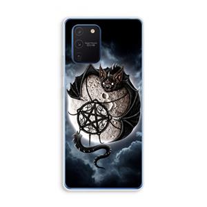 CaseCompany Volle maan: Samsung Galaxy Note 10 Lite Transparant Hoesje