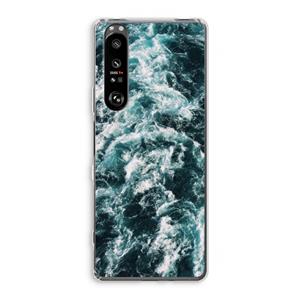CaseCompany Zee golf: Sony Xperia 1 III Transparant Hoesje