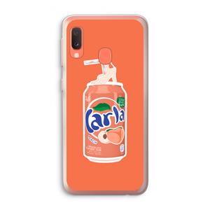 CaseCompany S(peach)less: Samsung Galaxy A20e Transparant Hoesje