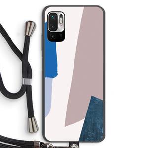 CaseCompany Lapis: Xiaomi Redmi Note 10 5G Transparant Hoesje met koord