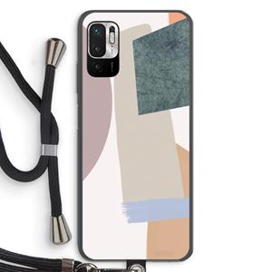 CaseCompany Lindo: Xiaomi Redmi Note 10 5G Transparant Hoesje met koord