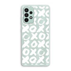 CaseCompany XOXO: Samsung Galaxy A52s 5G Transparant Hoesje
