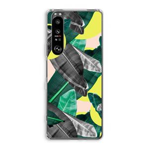 CaseCompany Fantasie jungle: Sony Xperia 1 III Transparant Hoesje