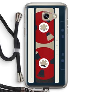 CaseCompany Here's your tape: Samsung Galaxy A5 (2017) Transparant Hoesje met koord
