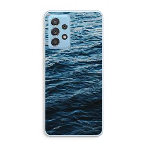 CaseCompany Oceaan: Samsung Galaxy A73 Transparant Hoesje