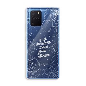 CaseCompany Good stories: Samsung Galaxy Note 10 Lite Transparant Hoesje