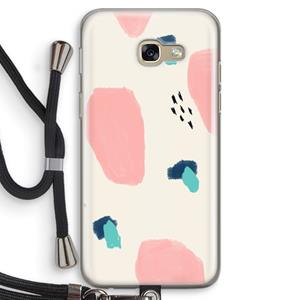 CaseCompany Monday Surprise: Samsung Galaxy A5 (2017) Transparant Hoesje met koord