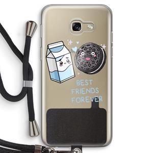 CaseCompany Best Friend Forever: Samsung Galaxy A5 (2017) Transparant Hoesje met koord