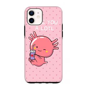 CaseCompany Love You A Lotl: iPhone 12 mini Tough Case