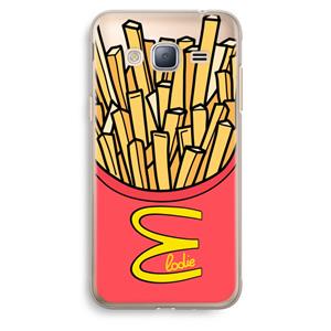 CaseCompany McElodie: Samsung Galaxy J3 (2016) Transparant Hoesje