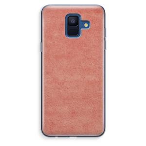 CaseCompany Marrakech Walls: Samsung Galaxy A6 (2018) Transparant Hoesje