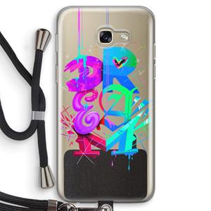 CaseCompany Dream: Samsung Galaxy A5 (2017) Transparant Hoesje met koord
