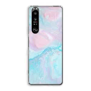 CaseCompany Fantasie pastel: Sony Xperia 1 III Transparant Hoesje