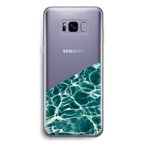CaseCompany Weerkaatsing water: Samsung Galaxy S8 Plus Transparant Hoesje
