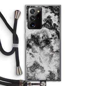 CaseCompany Onweer: Samsung Galaxy Note 20 Ultra / Note 20 Ultra 5G Transparant Hoesje met koord