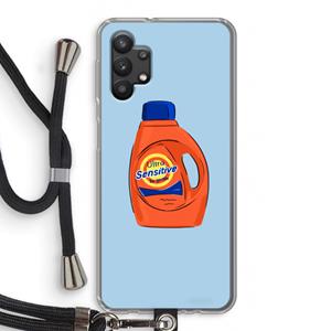 CaseCompany Ultra Sensitive: Samsung Galaxy A32 5G Transparant Hoesje met koord