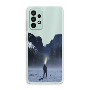 CaseCompany Wanderlust: Samsung Galaxy A52s 5G Transparant Hoesje