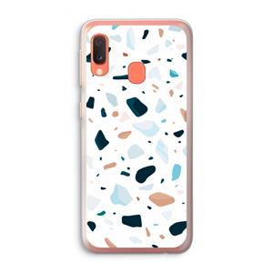 CaseCompany Terrazzo N°13: Samsung Galaxy A20e Transparant Hoesje