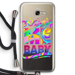 CaseCompany Touch Me: Samsung Galaxy A5 (2017) Transparant Hoesje met koord