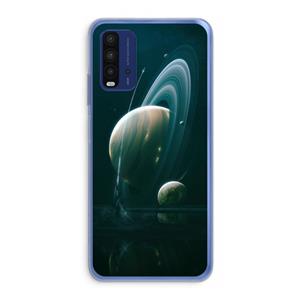 CaseCompany Mercurius: Xiaomi Redmi 9T Transparant Hoesje