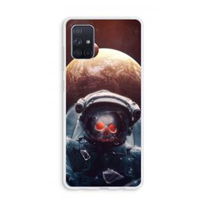 CaseCompany Voyager: Galaxy A71 Transparant Hoesje