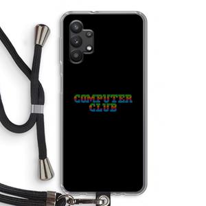 CaseCompany Retro: Samsung Galaxy A32 5G Transparant Hoesje met koord