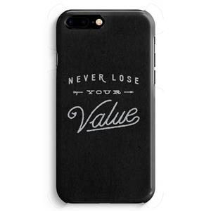 CaseCompany Never lose your value: iPhone 8 Plus Volledig Geprint Hoesje