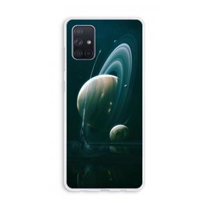 CaseCompany Mercurius: Galaxy A71 Transparant Hoesje