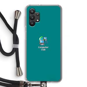 CaseCompany Win98: Samsung Galaxy A32 5G Transparant Hoesje met koord