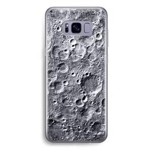 CaseCompany Maanlandschap: Samsung Galaxy S8 Plus Transparant Hoesje