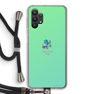 CaseCompany Win98: Samsung Galaxy A32 5G Transparant Hoesje met koord