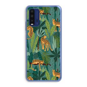 CaseCompany Luipaard 2: Xiaomi Redmi 9T Transparant Hoesje