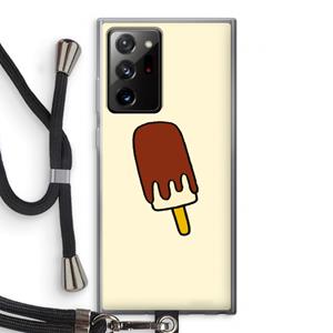 CaseCompany Frisco: Samsung Galaxy Note 20 Ultra / Note 20 Ultra 5G Transparant Hoesje met koord