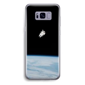 CaseCompany Alone in Space: Samsung Galaxy S8 Plus Transparant Hoesje