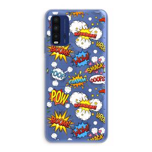 CaseCompany Pow Smack: Xiaomi Redmi 9T Transparant Hoesje