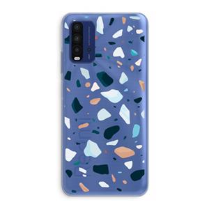 CaseCompany Terrazzo N°13: Xiaomi Redmi 9T Transparant Hoesje
